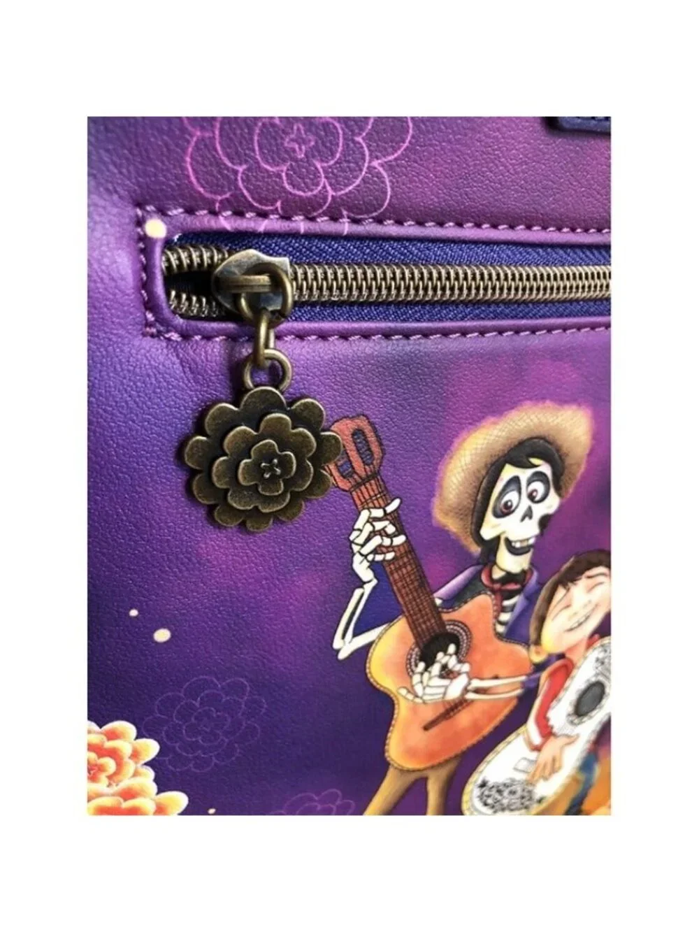 Loungefly Pixar Coco Miguel and Hector Backpack & Wallet Set